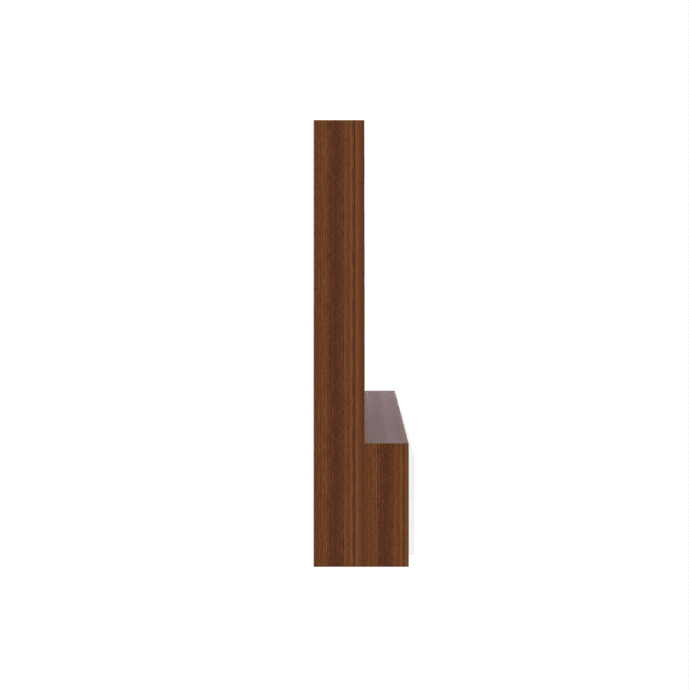 Edon TV Unit- Walnut Frosty White - Luxe Maple