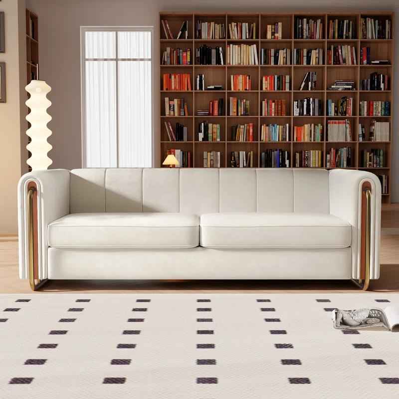 Modern Premium Sofa Set in Suede
