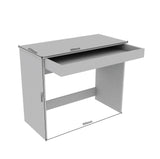 Starbuzz Study Table in White Color - Luxe Maple