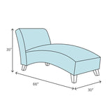 Flex Luxury Lounger in Suede - Luxe Maple