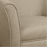 Porch & Den Kings-well Barrel Accent Chair - Luxe Maple