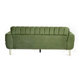 Somervilla Luxury Sofa Set In Suede