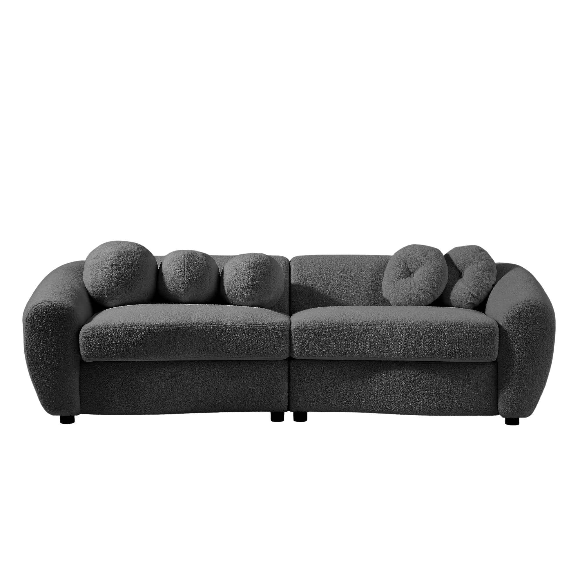 Teddy Premium Sofa Set in Brooklyn Cloth