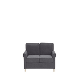 Classic Retro Sofa Set in Grey - Luxe Maple
