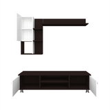 Roxy TV Panel- Upto 42 inches TV - Luxe Maple