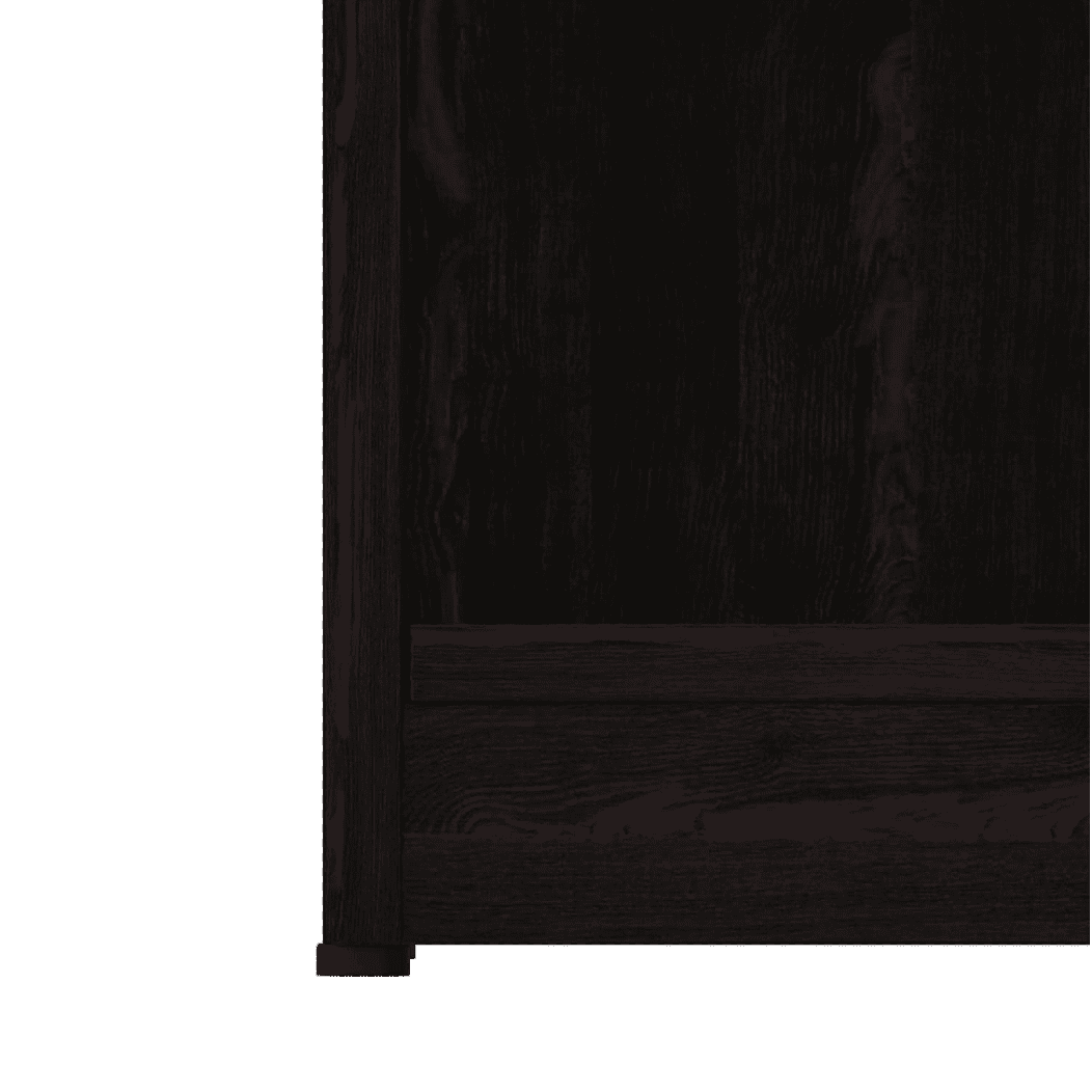 Solimo Engineered Wood Wenge Finish Bedside Table