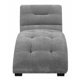 Flex Luxury Lounger in Suede - Luxe Maple