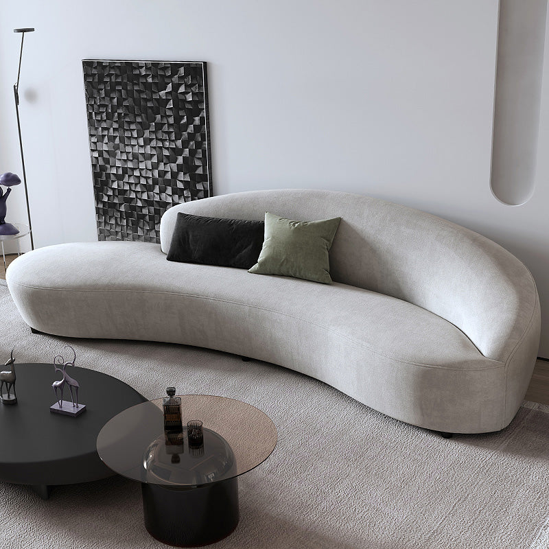 Mario Luxury Sofa Set in Suede - Luxe Maple