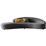 Mario Luxury Sofa Set in Suede - Luxe Maple