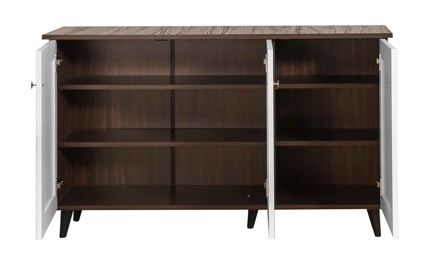 Deckup Plank Lexis 3-Door Engineered Wood Shoe Rack