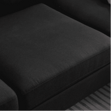 Jasmine Sectional Sofa Set RHS - Luxe Maple