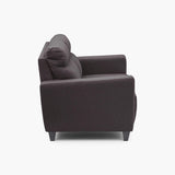Zolo Suede Sofa Set in Grey Color - Luxe Maple