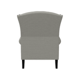 Copper Grove Crawley Diamond Button-Tufted Wingback Chair - Luxe Maple