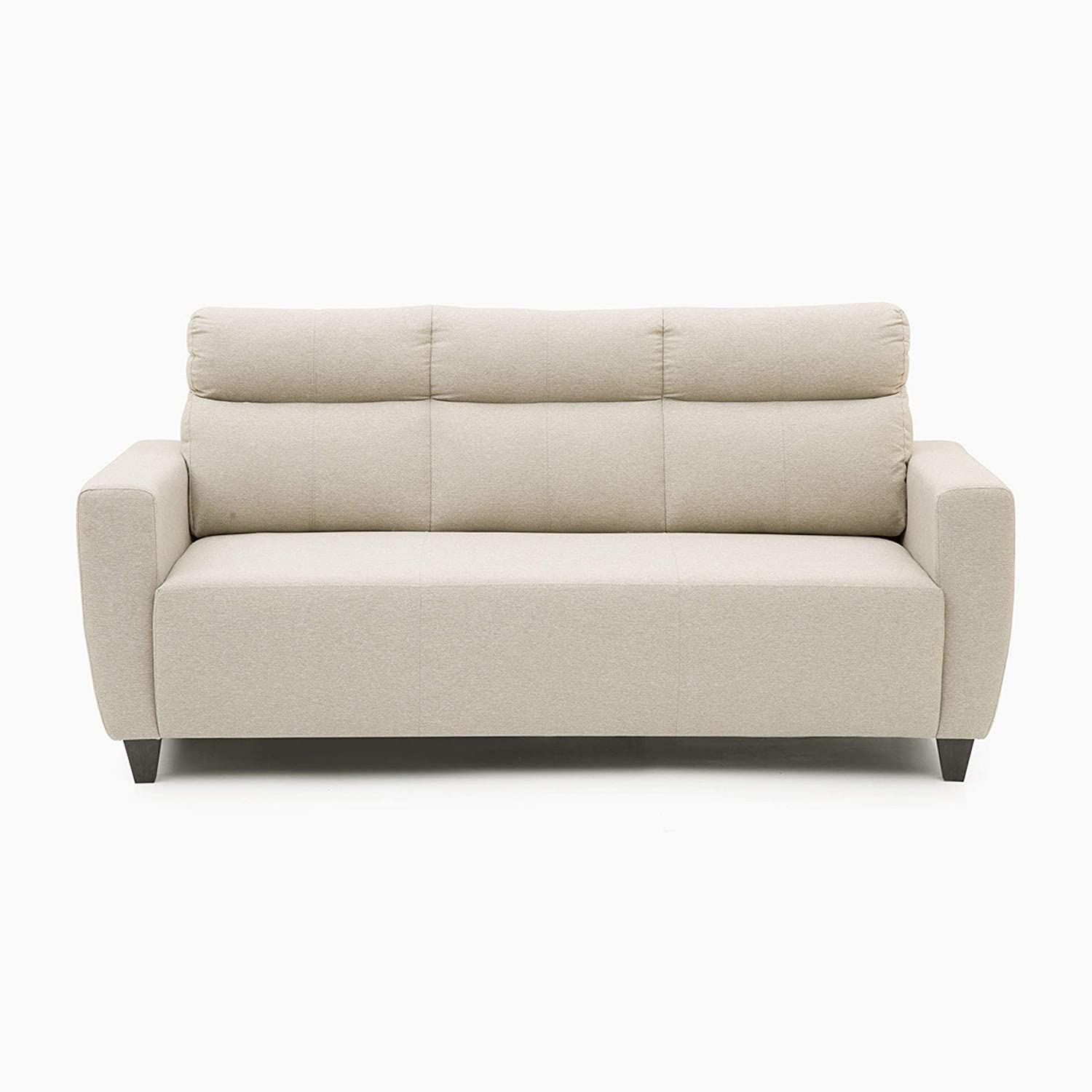 Zolo Suede Sofa Set in Grey Color - Luxe Maple