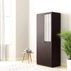Rolex Engineered Wood Wardrobe 2 Doors - Luxe Maple