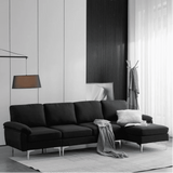 Jasmine Sectional Sofa Set RHS - Luxe Maple