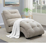 Flex Luxury Lounger in Suede - Luxe Maple