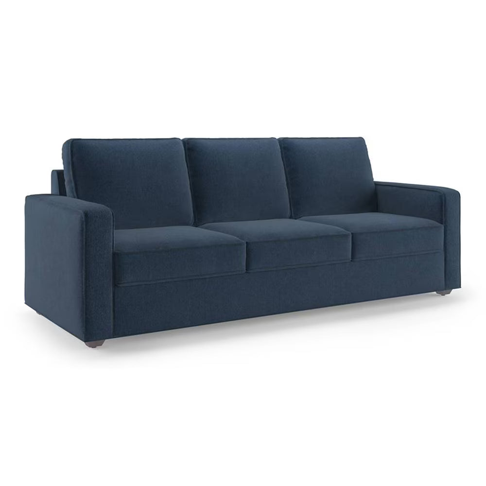 Apollo Suede Sofa Set - Luxe Maple - Luxe Maple