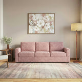 Apollo Suede Sofa Set - Luxe Maple - Luxe Maple