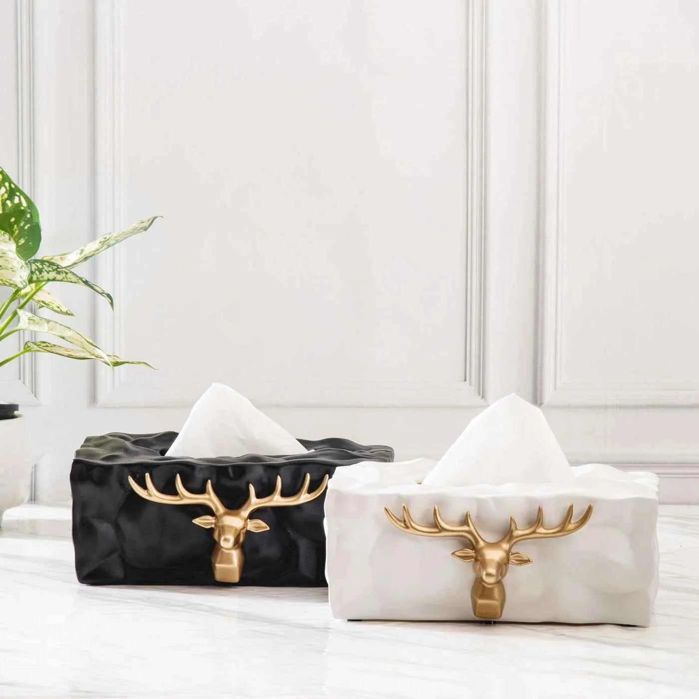 Tusk Tissue Box - Luxe Maple