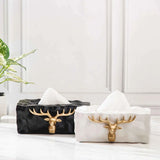 Tusk Tissue Box - Luxe Maple