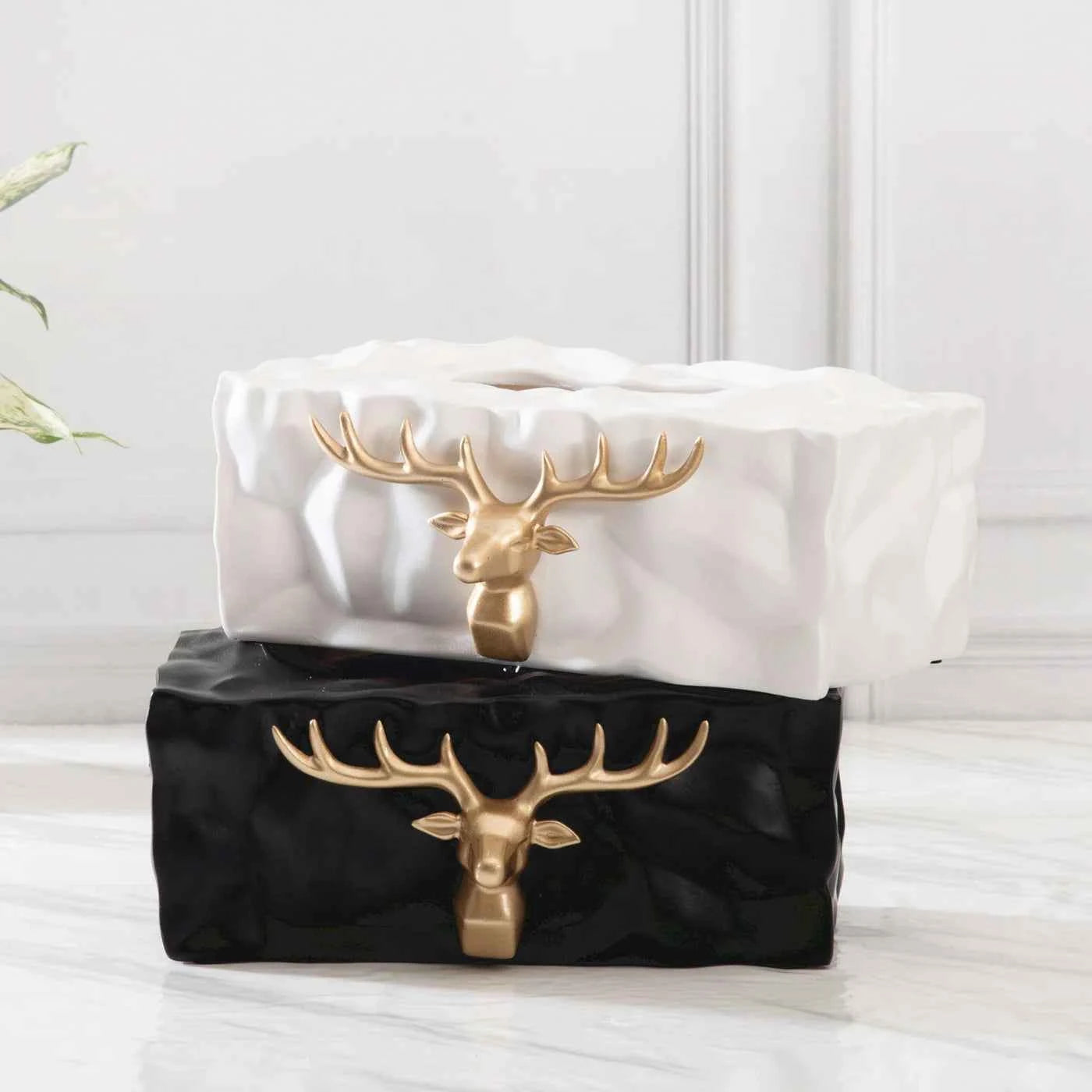 Tusk Tissue Box - Luxe Maple