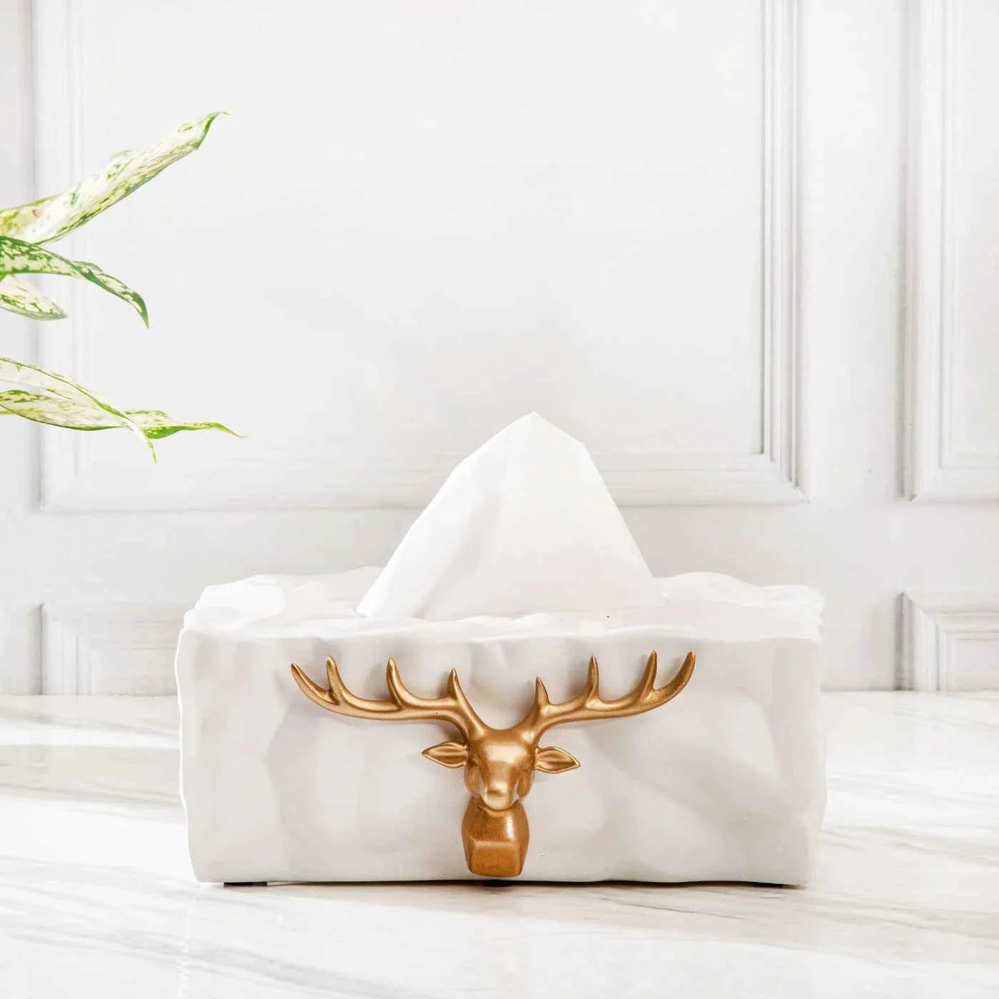 Tusk Tissue Box - Luxe Maple