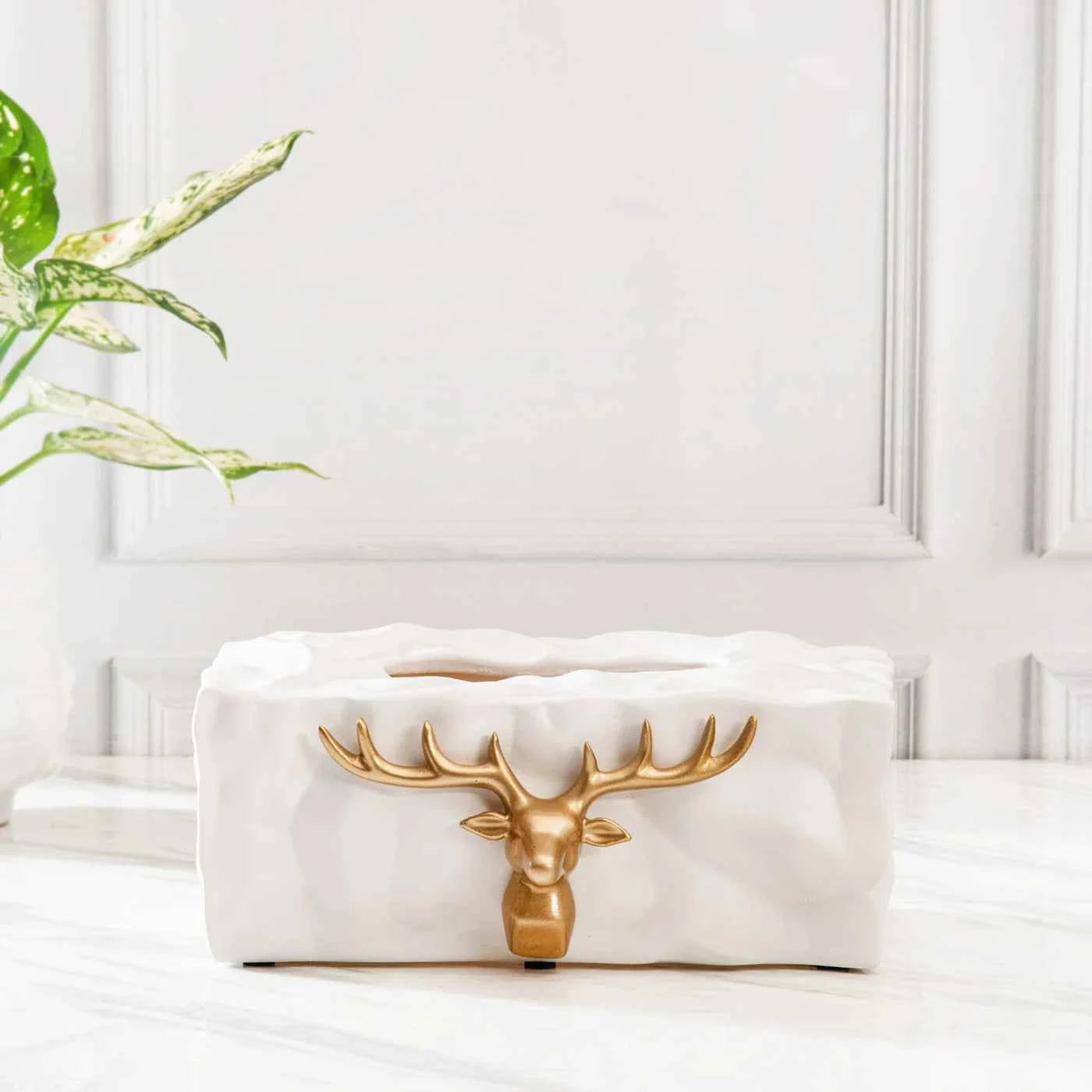 Tusk Tissue Box - Luxe Maple