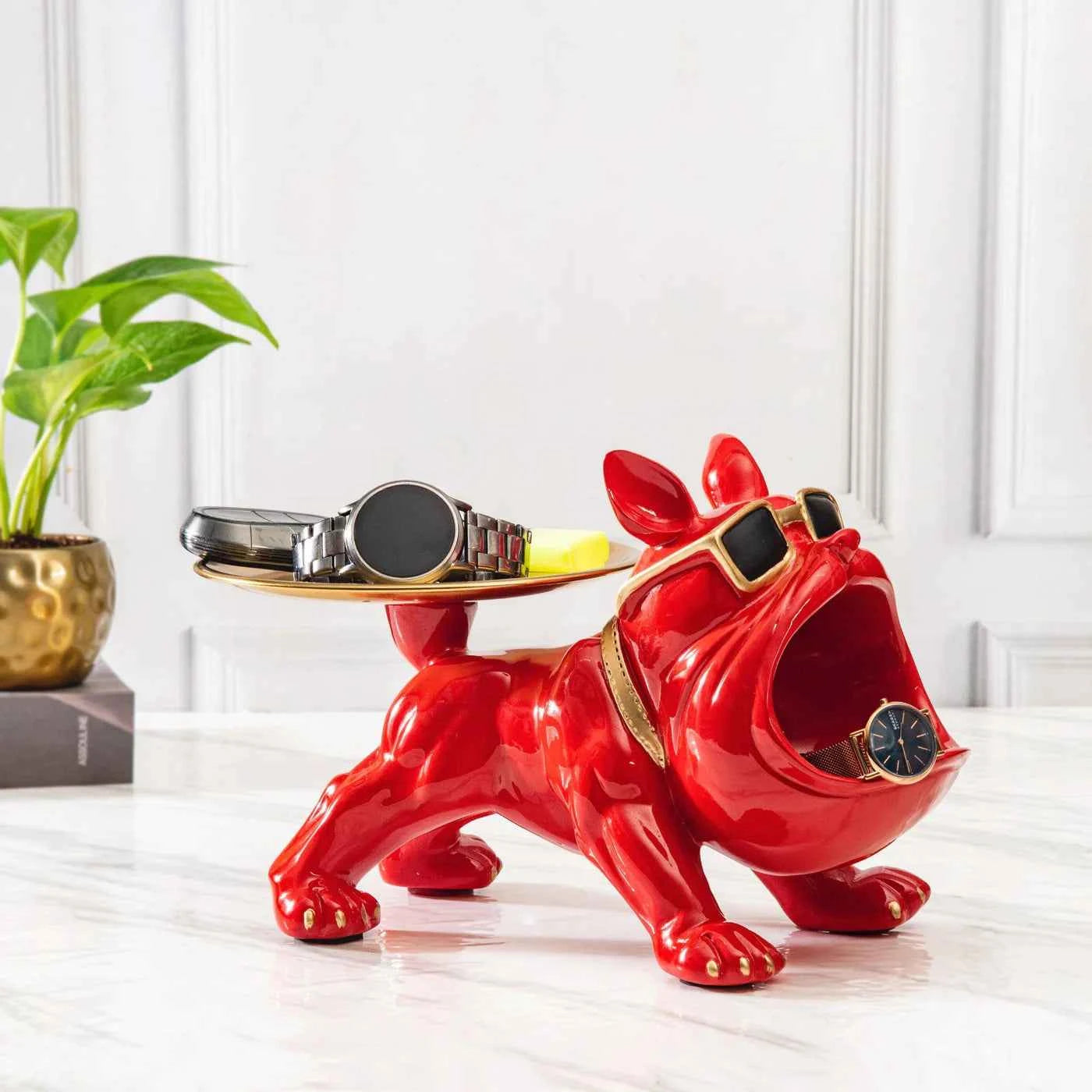 Bull Storage Butler Sculpture