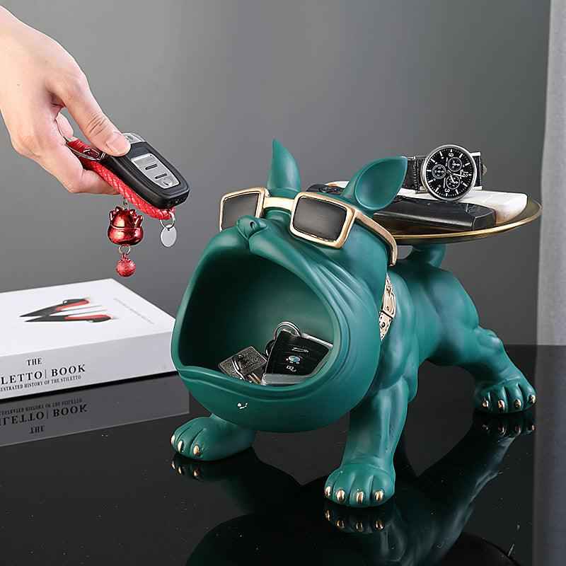 Bull Storage Butler Sculpture