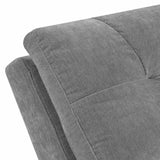 Flex Luxury Lounger in Suede - Luxe Maple