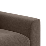 Chessa Sectional Suede Sofa Set - Luxe Maple - Luxe Maple
