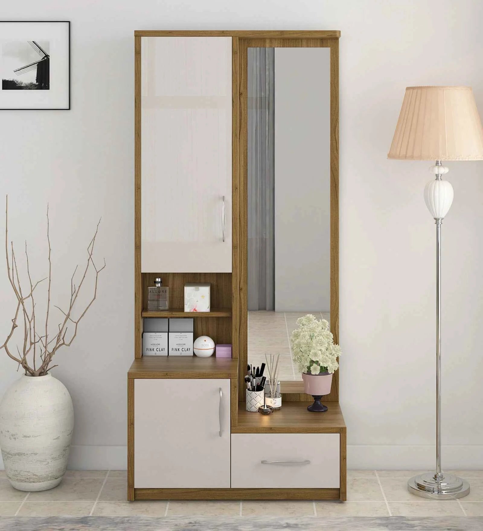 Cosco Dressing Table In White - Luxe Maple