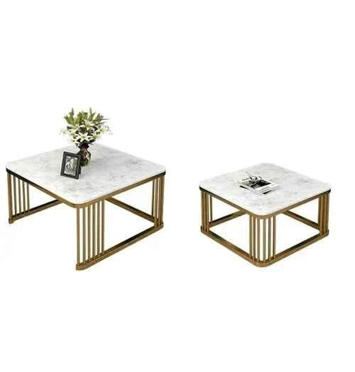 Beccy Nesting Luxury Center Table In Stainless Steel 304