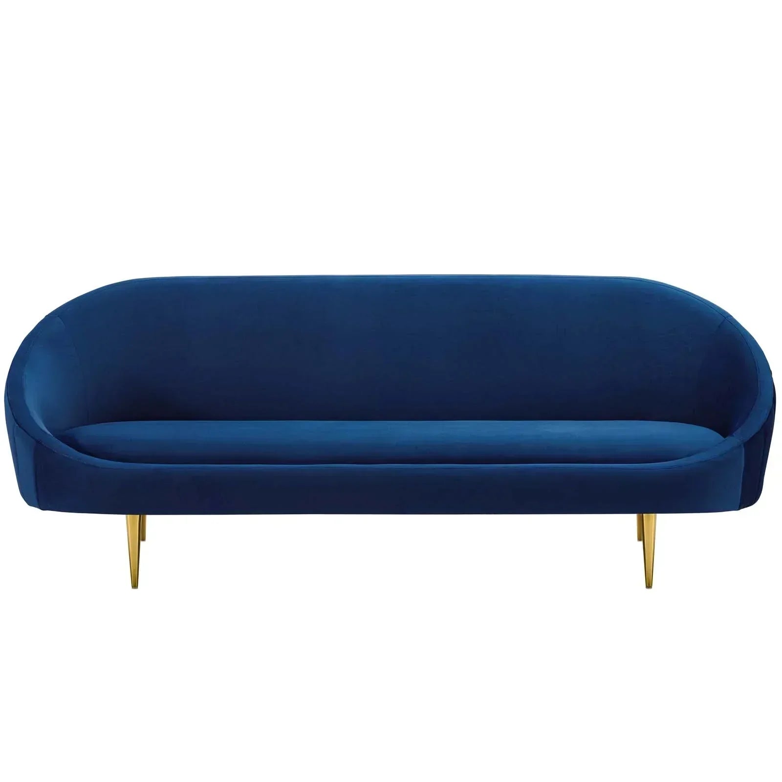 Subline Luxury Mid-Century Sofa In Suede - Luxe Maple