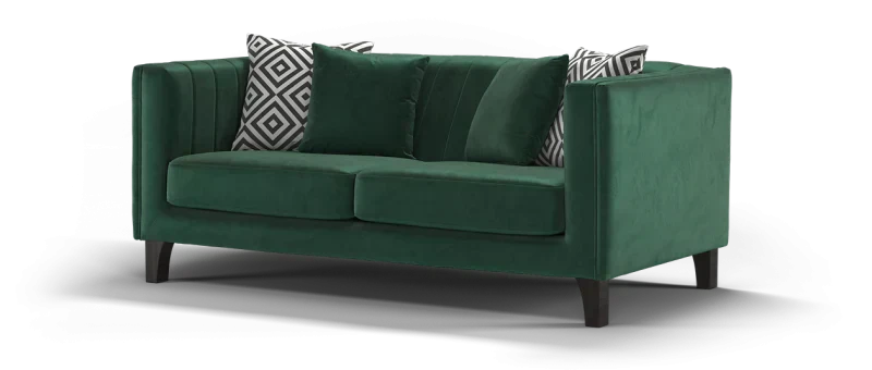 Wildo Luxury Sofa Set in Suede
