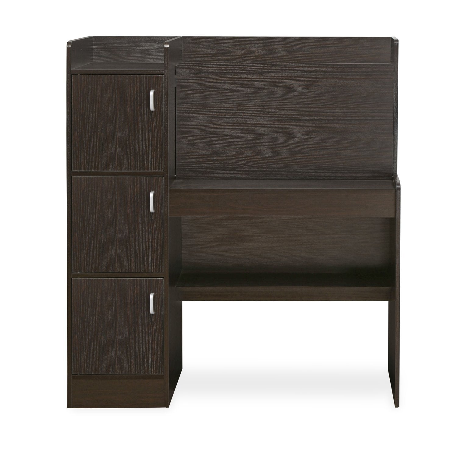 Vintage Study Table in Wenge Color - Luxe Maple