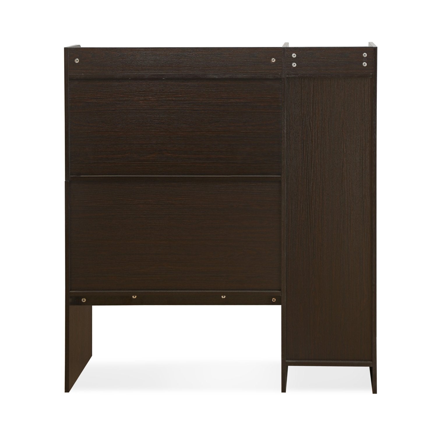 Vintage Study Table in Wenge Color - Luxe Maple