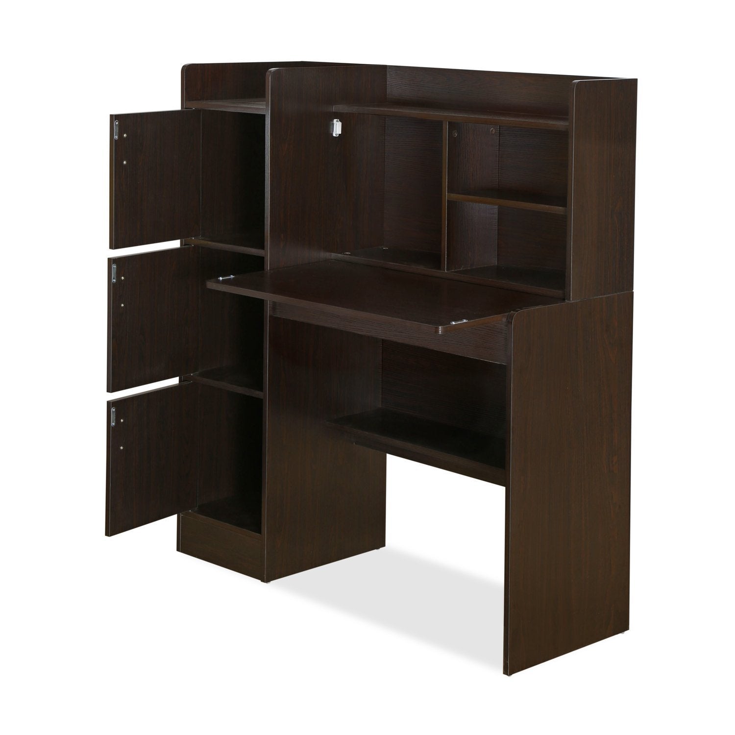 Vintage Study Table in Wenge Color - Luxe Maple