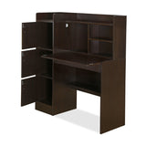 Vintage Study Table in Wenge Color - Luxe Maple
