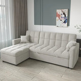 Confy Sofa Cum Bed In Suede - Luxe Maple