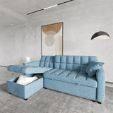 Confy Sofa Cum Bed In Suede - Luxe Maple
