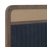 Henry Solid WoodBed In Walnut - Luxe Maple - Luxe Maple