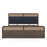 Henry Solid WoodBed In Walnut - Luxe Maple - Luxe Maple