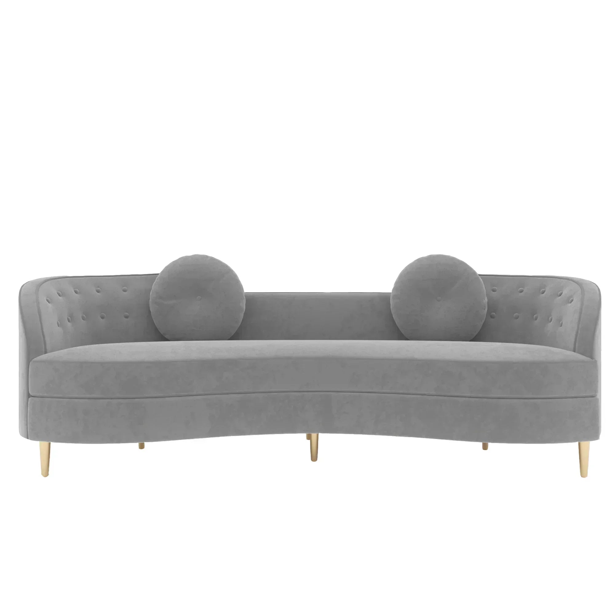 Nellow Premium Sofa Set in Suede - Luxe Maple