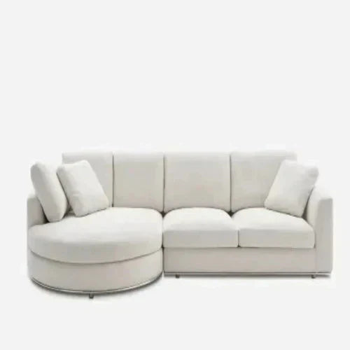 John Wick Premium Modern Sofa Set In Suede - Luxe Maple