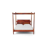 Kello Poster Bed Non Storage In Honey Oak Finish - Luxe Maple