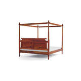 Kello Poster Bed Non Storage In Honey Oak Finish - Luxe Maple