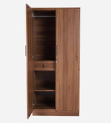 Kelly 2 Door Wardrobe In Walnut - Luxe Maple