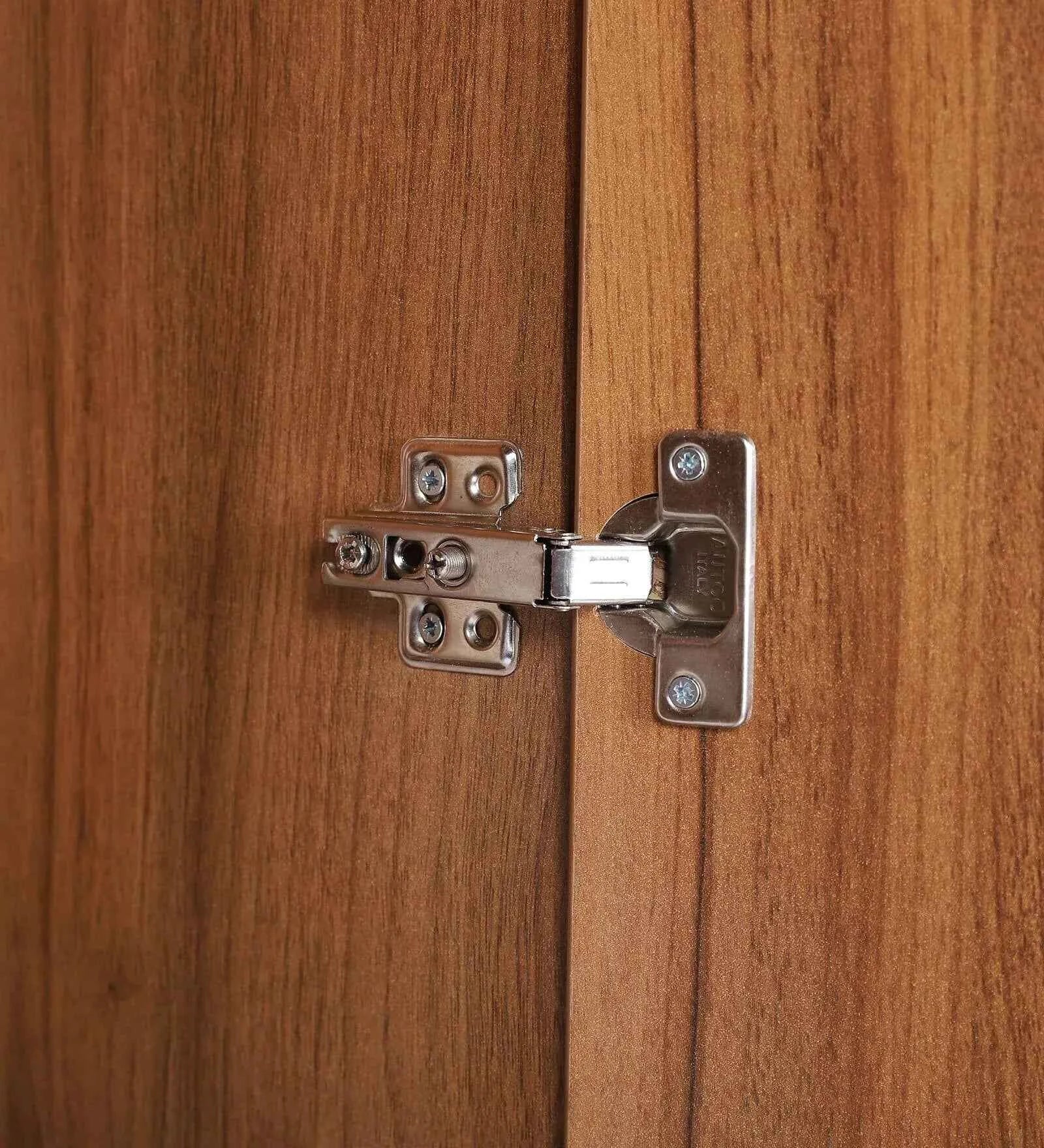 Kelly 2 Door Wardrobe In Walnut - Luxe Maple